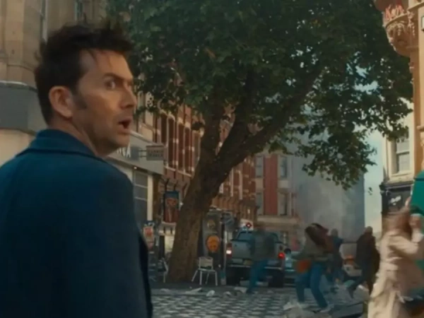 David Tennant Doctor Who Corn Street Bristol photo BBC 1200x675